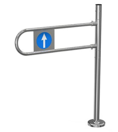 Калитка механическая Ростов-Дон К11М пр ХРОМ (с дугой 700 мм)