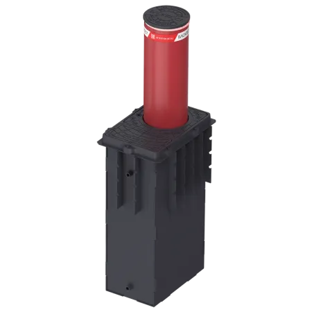Гидравлический противотаранный боллард Блокпост К4 RAL Гидравлический противотаранный боллард Блокпост К4 RAL