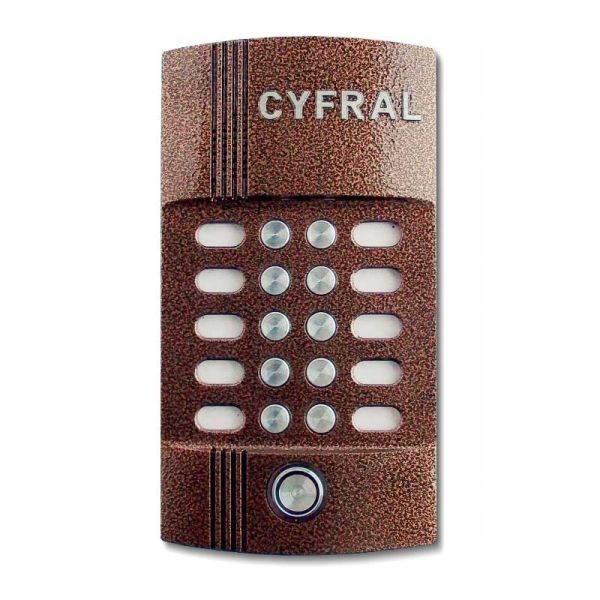 Вызывная аудиопанель Цифрал M-10M/T (ЦФРЛ.468369.016-01)