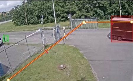 ПО для обнаружения вторжений Axis Fence Guard (на 1 канал)