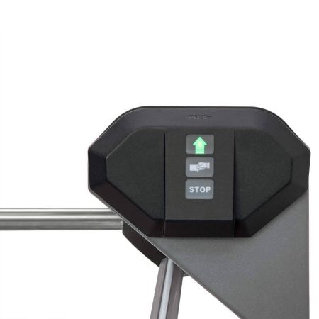 Электронная проходная PERCo-KT02.9 с активированным ПО PERCo-SP13 с планками Антипаника