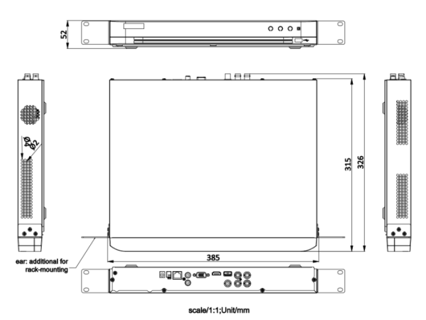 4-канальный видеорегистратор 4K HikVision iDS-7204HTHI-M2/S(C) с технологией AcuSense