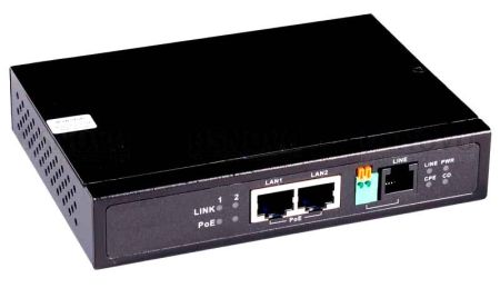 Удлинитель Ethernet c PoE Osnovo TR-IP2PoE до 3000 м