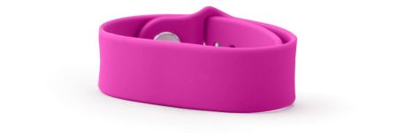 Силиконовый RFID-браслет Mifare Plus EV2 2K, UID 4/7 byte