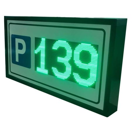 Табло количества свободных мест в паркинге Инфопаркинг Инфотаб Матрикс Р2/Q6/220