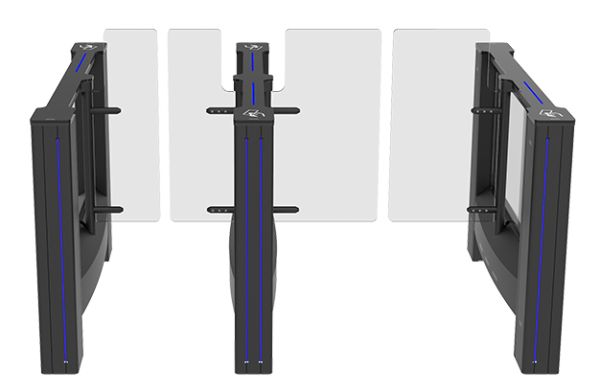 Центральный модуль распашного турникета Came Swing Gate SWG5590, 550+900 мм, створки 1200 мм (SWG5590MC)