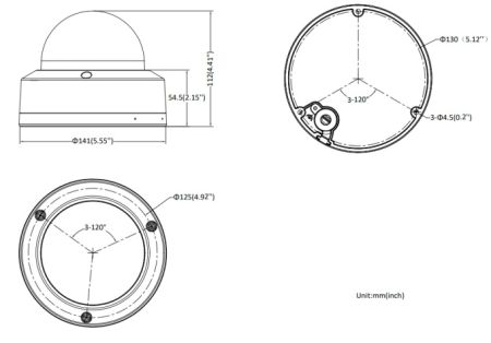 Антивандальная IP-видеокамера ColorVu 8Мп HikVision DS-2CD2787G2HT-LIZS (2.8-12 мм) с интеллектуальной подсветкой до 40 м