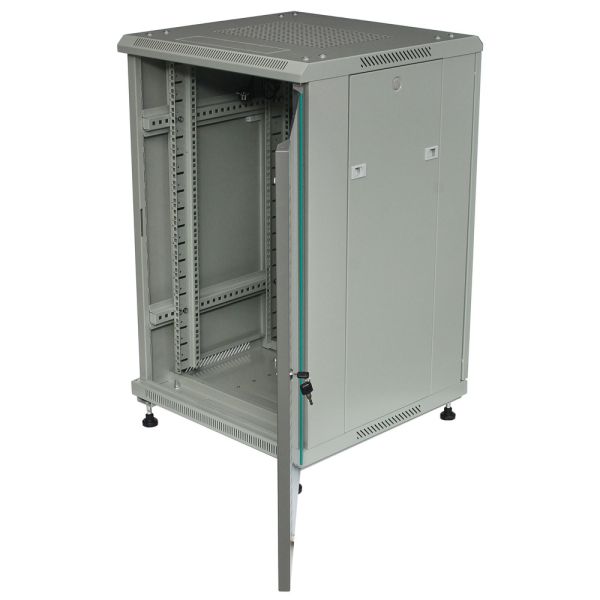 Телекоммуникационный напольный шкаф W&T 18U 600х600 мм (B186060GWTWOF)