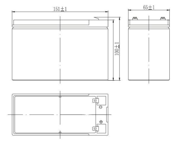 Аккумулятор Etalon VISION CP1290 (12В 9 А∙ч)