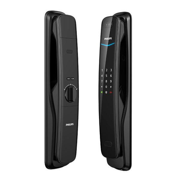 Электронный замок биометрический Philips DDL702-8HWS Face ID с распознаванием лиц