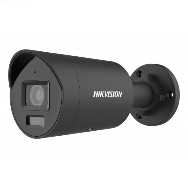 Уличная IP-камера ColorVu 8Мп Hikvision DS-2CD2087G2H-LIU (2.8 мм), черная с AcuSense и LED-подсветкой до 40м