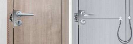 Врезной электромеханический замок PERCo LB85.4 с контактным устройством, нормально открытый