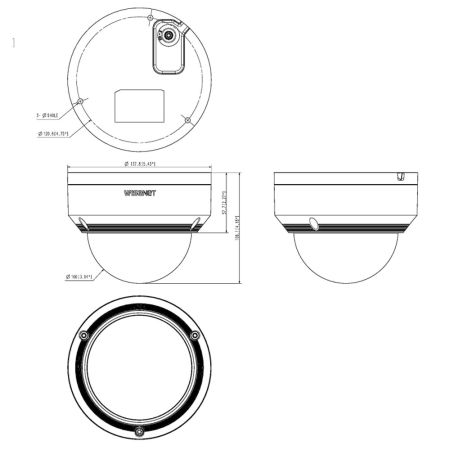 Антивандальная IP-видеокамера 2Мп Wisenet LNV-6070R (3.2-10 мм) Антивандальная IP-видеокамера 2Мп Wisenet LNV-6070R (3.2-10 мм)