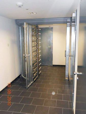 Полноростовой турникет с встроенной дверью Gotschlich ECCO Kombiblock LT Basic (6ELKB2A0HB)