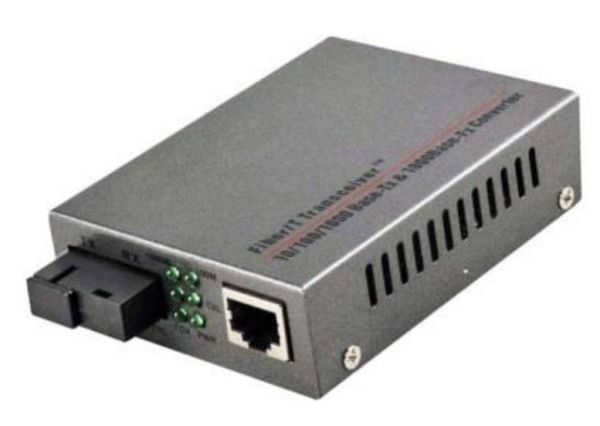 Оптический медиаконвертер Gigabit Ethernet Osnovo OMC-1000-11S5a