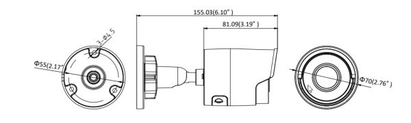 Уличная IP-камера Hikvision DS-2CD2023G0-I (4 мм) с ИК-подсветкой до 30м Уличная IP-камера Hikvision DS-2CD2023G0-I (4 мм) с ИК-подсветкой до 30м