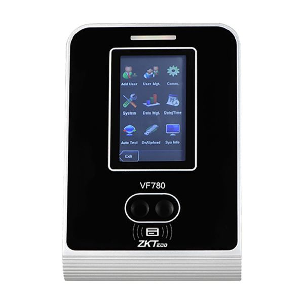 Биометрический терминал учёта рабочего времени ZKTeco VF780 с распознаванием лиц и RFID карт