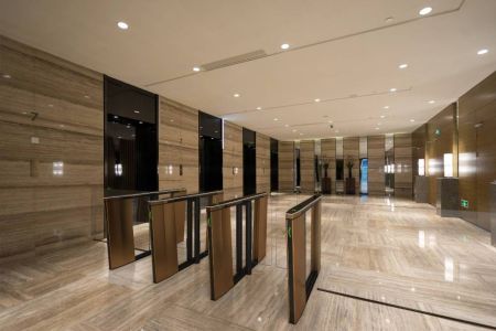 Боковой модуль скоростного распашного турникета Cominfo EasyGate Superb Боковой модуль скоростного распашного турникета Cominfo EasyGate Superb