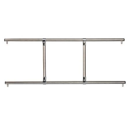 Легкосъемное ограждение "антипаника" шириной 1 м, ASP-D25.444.1 из нержавеющей стали AISI304 Легкосъемное ограждение "антипаника" шириной 1 м, ASP-D25.444.1 из нержавеющей стали AISI304