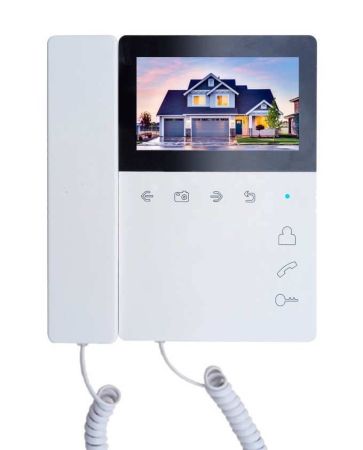Монитор видеодомофона 4.3" Tantos Elly-S с трубкой