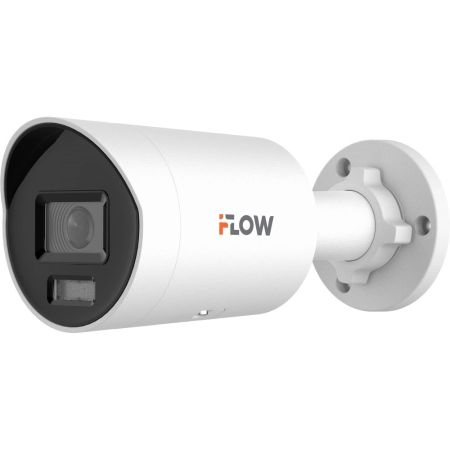 IP-камера 2Мп iFlow F-IC-2122C2M(4mm) уличная, с микрофоном, SharpSense и двойной подсветкой до 40 м