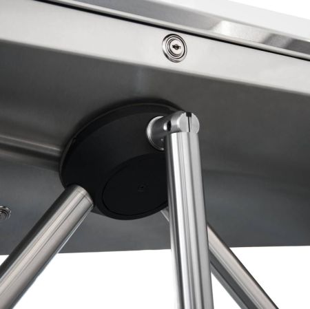 Турникет-трипод тумбовый PERCo-TB01.1 из нержавеющей стали (с механическими планками Антипаника)