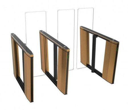 Центральный модуль скоростного распашного турникета Cominfo EasyGate Superb