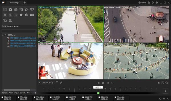 Программное обеспечение Wisenet SSM Лицензия на 4 канала (SSW-CH04L)