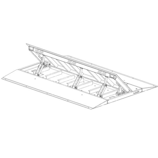 Дорожный блокиратор Silar ПЗП 5000 ГН гидравлический, накладной Дорожный блокиратор Silar ПЗП 5000 ГН гидравлический, накладной