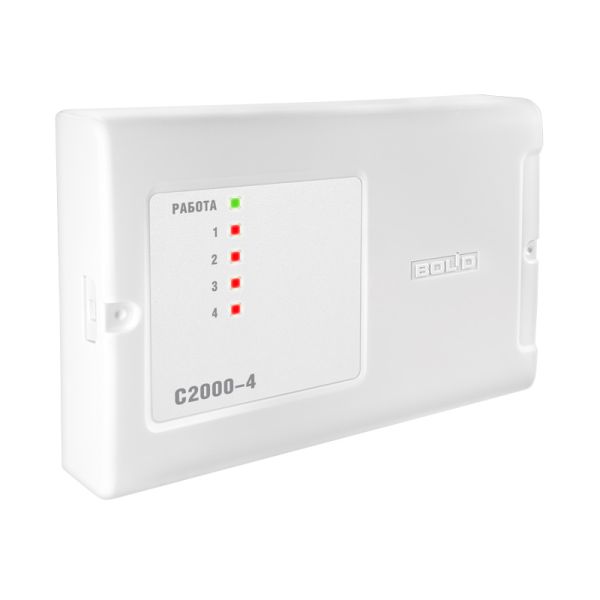Блок Болид С2000-4 приемно-контрольный охранно-пожарный