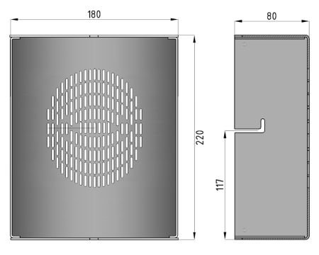 Оповещатель пожарный АС-5-30/100 (НМ) речевой