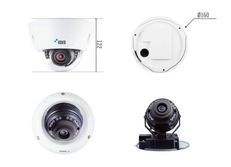 Уличная купольная IP-камера IDIS DC-D1223WHR