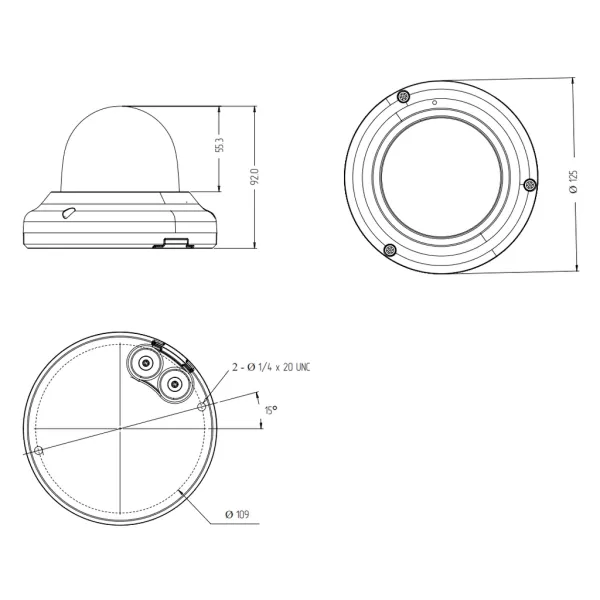 IP-видеокамера 8Мп Rubezh RV-3NCD8144 (6.0)