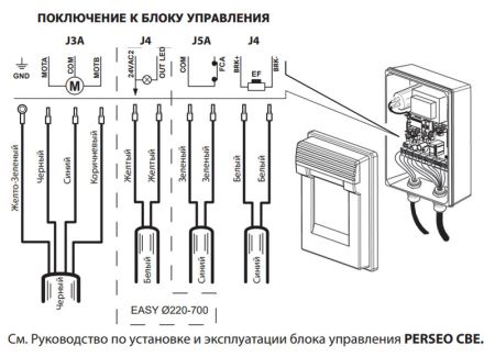 Электромеханический боллард BFT EASY RUS 220/700-6 без подсветки