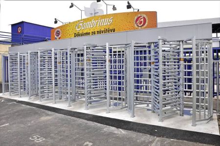 Полноростовой двухпроходной турникет Cominfo REXON ERA DUO 3