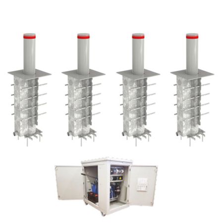 Блокиратор автоматический выдвижной Came RBD 275H900, 4 болларда