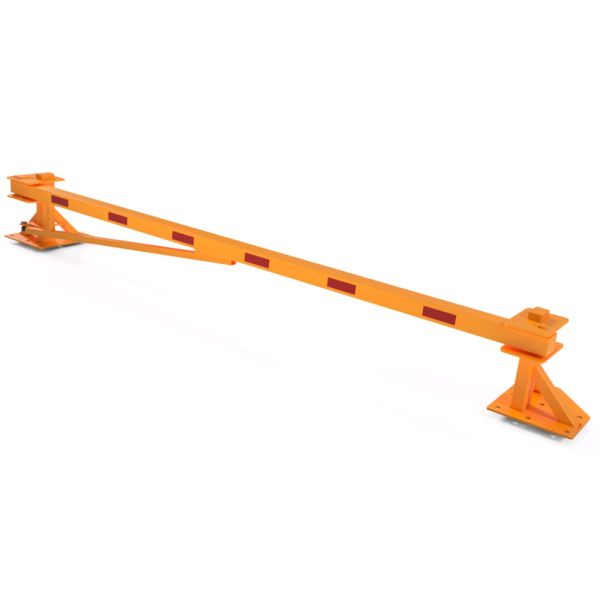 Противотаранный механический шлагбаум БУК ПТШ Р 5000Р.3С, распашной