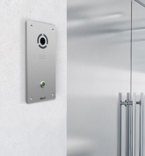 Вызывная панель Bas-IP AV-04FD Silver, врезная Вызывная панель Bas-IP AV-04FD Silver, врезная