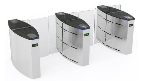 Турникет раздвижной двухпроходной Came Sliding Gate SG55, 550 мм, створки 1200 мм (SG55M-DBL)