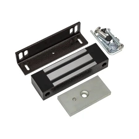 Электромагнитный замок AccordTec ML-300KB с уголком, коричневый Электромагнитный замок AccordTec ML-300KB с уголком, коричневый