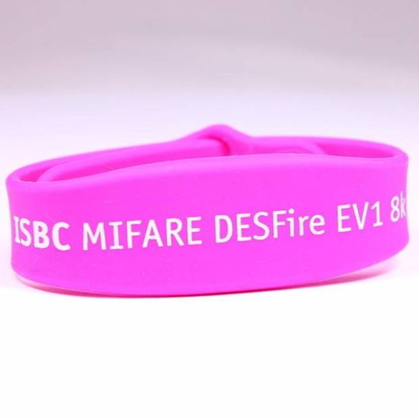 Силиконовый NFC-браслет (с кодировкой, vCard по ТЗ клиента) (жен./дет.)