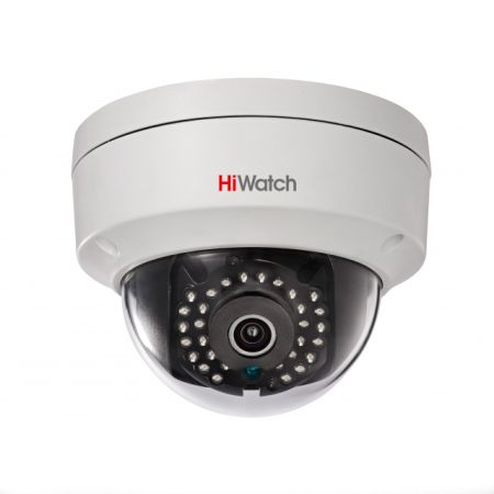 Антивандальная IP-видеокамера 1.3Мп HiWatch DS-I122 (4 мм) с ИК-подсветкой до 15 м Антивандальная IP-видеокамера 1.3Мп HiWatch DS-I122 (4 мм) с ИК-подсветкой до 15 м