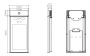 Уличный терминал распознавания лиц ZKTeco RevFace10[TI] с тепловизором
