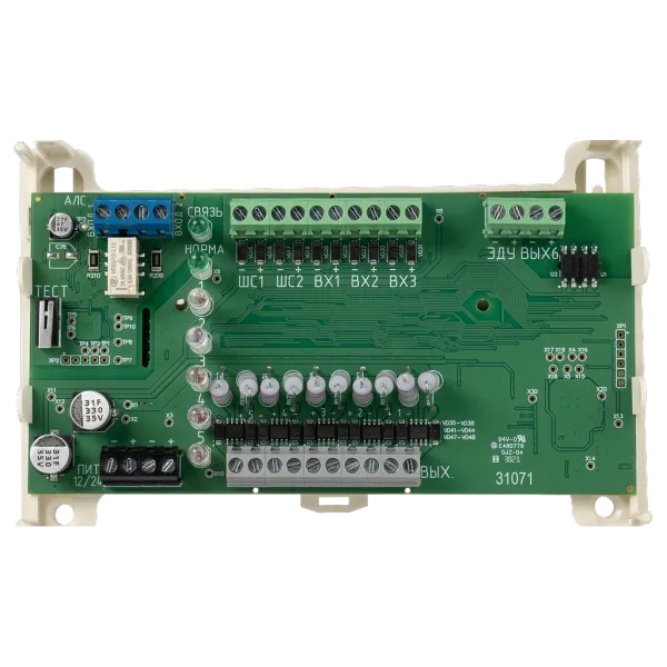 Модуль управления пожаротушением МПТ-1-ИКЗ-R3 с изолятором короткого замыкания
