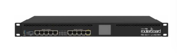 Роутер MikroTik RB3011UIAS-RM, черный
