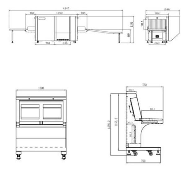 Рентгено-телевизионный интроскоп HikVision NP-SC6550DHM