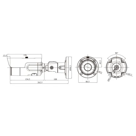 IP-видеокамера 4Мп RVi-2NCT4059 (2.7-13.5) IP-видеокамера 4Мп RVi-2NCT4059 (2.7-13.5)