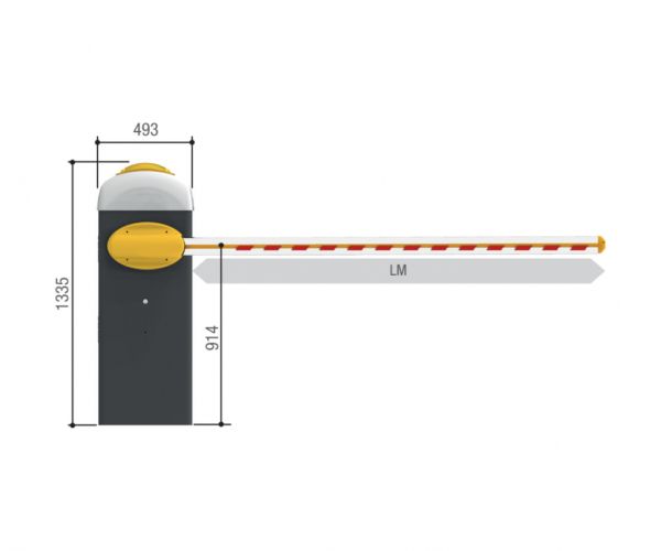 Тумба шлагбаума Came G2080E