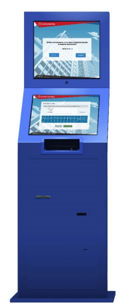 Терминал VisitorControl Standard для регистрации посетителей