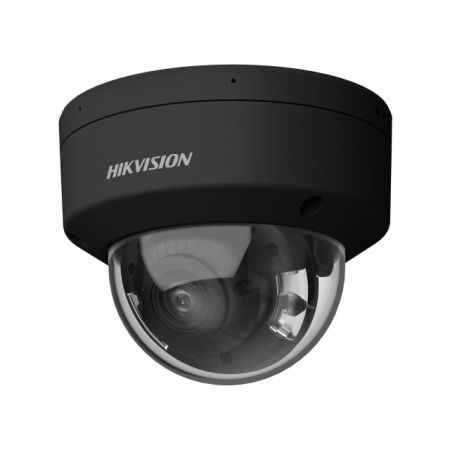 Уличная IP-камера ColorVu 8Мп Hikvision DS-2CD2187G2-LSU(C) (2.8 мм), черная, с AcuSense и LED-подсветкой до 30м